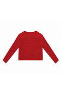 Camiseta de punto roja