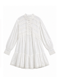 Vestido corto blanco
